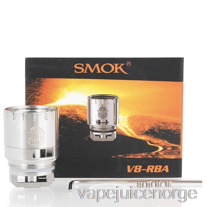 Vape Uten Nikotin Smok Tfv8 Turbomotorer Erstatningsspoler V8 Rba - To-post (pakke Med 1)